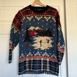 Vintage Bushwacker Holiday Sweater Small